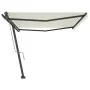 Toldo de pie automático crema 500x300 cm de , Toldos - Ref: Foro24-3069787, Precio: 587,12 €, Descuento: %