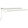 Toldo de pie automático crema 500x300 cm de , Toldos - Ref: Foro24-3069787, Precio: 587,12 €, Descuento: %