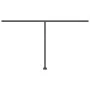 Toldo retráctil manual con luz LED gris antracita 450x300 cm de , Toldos - Ref: Foro24-3069764, Precio: 503,20 €, Descuento: %