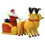 Papá Noel y renos de Navidad inflables con LED 130 cm by , Christmas lights - Ref: Foro24-345330, Price: 106,90 €, Discount: %