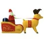 Papá Noel y renos de Navidad inflables con LED 130 cm by , Christmas lights - Ref: Foro24-345330, Price: 106,90 €, Discount: %