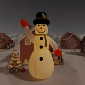 Muñeco de nieve inflable de Navidad con LED 1000 cm by , Christmas lights - Ref: Foro24-345282, Price: 354,94 €, Discount: %