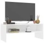 Mueble para TV madera contrachapada blanco 100x40x40 cm de , Muebles TV - Ref: Foro24-800045, Precio: 52,41 €, Descuento: %