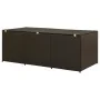 Caja de almacenaje jardín ratán sintético marrón 180x90x70 cm by , Outdoor storage boxes - Ref: Foro24-46478, Price: 251,69 €...