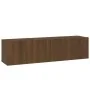 Mueble pared TV madera contrachapada roble marrón 120x30x30 cm von , TV-Möbel - Ref: Foro24-815101, Preis: 81,78 €, Rabatt: %