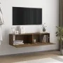 Mueble pared TV madera contrachapada roble marrón 120x30x30 cm von , TV-Möbel - Ref: Foro24-815101, Preis: 81,78 €, Rabatt: %
