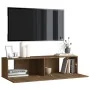 Mueble pared TV madera contrachapada roble marrón 120x30x30 cm von , TV-Möbel - Ref: Foro24-815101, Preis: 81,78 €, Rabatt: %