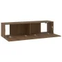 Mueble pared TV madera contrachapada roble marrón 120x30x30 cm von , TV-Möbel - Ref: Foro24-815101, Preis: 81,78 €, Rabatt: %