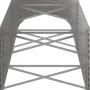 Jardinera arriate acero recubrimiento polvo gris 224x80x68 cm by , Pots and planters - Ref: Foro24-318954, Price: 82,86 €, Di...