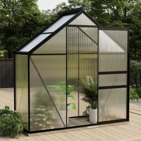 Invernadero de aluminio gris antracita 1,33 m² von , Gewächshäuser - Ref: Foro24-312064, Preis: 269,70 €, Rabatt: %