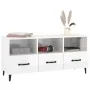 Mueble de TV madera contrachapada blanco brillo 102x35x50 cm von , TV-Möbel - Ref: Foro24-812615, Preis: 58,78 €, Rabatt: %