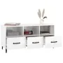 Mueble de TV madera contrachapada blanco brillo 102x35x50 cm von , TV-Möbel - Ref: Foro24-812615, Preis: 58,78 €, Rabatt: %
