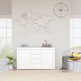 Aparador de madera contrachapada blanco 120x36x69 cm von , Sideboards - Ref: Foro24-801841, Preis: 137,19 €, Rabatt: %