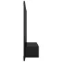 Mueble TV de pared contrachapado negro brillante 120x23,5x90 cm by , TV Furniture - Ref: Foro24-808276, Price: 63,72 €, Disco...