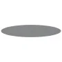 Tapiz de suelo piscina geotextil de poliéster gris claro Ø428cm de , Cubiertas para piscina - Ref: Foro24-94219, Precio: 39,4...
