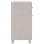Aparador HAMAR madera maciza de pino blanca 79x40x80 cm de , Aparadores - Ref: Foro24-340437, Precio: 108,00 €, Descuento: %