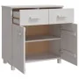 Aparador HAMAR madera maciza de pino blanca 79x40x80 cm de , Aparadores - Ref: Foro24-340437, Precio: 108,00 €, Descuento: %