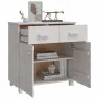 Aparador HAMAR madera maciza de pino blanca 79x40x80 cm de , Aparadores - Ref: Foro24-340437, Precio: 108,00 €, Descuento: %