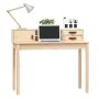 Escritorio de madera maciza de pino 110x50x93 cm de , Escritorios - Ref: Foro24-823529, Precio: 92,31 €, Descuento: %