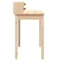 Escritorio de madera maciza de pino 110x50x93 cm de , Escritorios - Ref: Foro24-823529, Precio: 92,31 €, Descuento: %