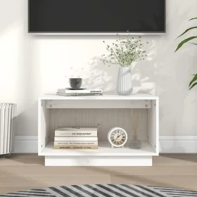 Mueble de TV de madera maciza de pino blanco 60x35x35 cm von , TV-Möbel - Ref: Foro24-813825, Preis: 40,47 €, Rabatt: %