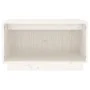 Mueble de TV de madera maciza de pino blanco 60x35x35 cm von , TV-Möbel - Ref: Foro24-813825, Preis: 40,47 €, Rabatt: %