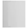 Estantería/mueble de TV blanco brillo 143x30x36 cm de , Estantes y estanterías - Ref: Foro24-800267, Precio: 77,77 €, Descuen...