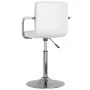 Sillas de comedor giratorias 6 unidades cuero sintético blanco | Tu tienda online para hogar, jardín y más Foro24.es