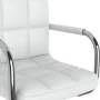 Sillas de comedor giratorias 6 unidades cuero sintético blanco | Tu tienda online para hogar, jardín y más Foro24.es
