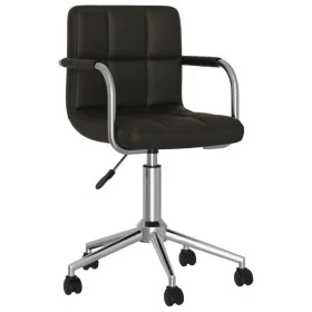 Silla de comedor giratoria cuero sintético negro von , Essstühle - Ref: Foro24-3088186, Preis: 99,56 €, Rabatt: %
