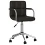 Silla de comedor giratoria cuero sintético negro by , dining chairs - Ref: Foro24-3088186, Price: 99,56 €, Discount: %