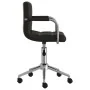 Silla de comedor giratoria cuero sintético negro by , dining chairs - Ref: Foro24-3088186, Price: 99,56 €, Discount: %