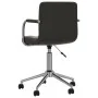 Silla de comedor giratoria cuero sintético negro by , dining chairs - Ref: Foro24-3088186, Price: 99,56 €, Discount: %