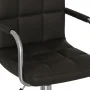 Silla de comedor giratoria cuero sintético negro by , dining chairs - Ref: Foro24-3088186, Price: 99,56 €, Discount: %