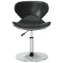 Sillas de comedor 6 unidades cuero sintético negro de , Sillas de comedor - Ref: Foro24-3088586, Precio: 297,12 €, Descuento: %