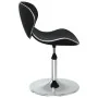 Sillas de comedor 6 unidades cuero sintético negro de , Sillas de comedor - Ref: Foro24-3088586, Precio: 297,12 €, Descuento: %