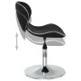Sillas de comedor 6 unidades cuero sintético negro de , Sillas de comedor - Ref: Foro24-3088586, Precio: 297,12 €, Descuento: %