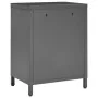 Mesitas de noche 2 uds acero y cristal antracita 40x30x54,5 cm von , Nachttische - Ref: Foro24-3095204, Preis: 183,07 €, Raba...