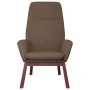 Sillón de relax con taburete de tela gris taupé by , Armchairs - Ref: Foro24-3097880, Price: 142,53 €, Discount: %