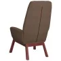 Sillón de relax con taburete de tela gris taupé by , Armchairs - Ref: Foro24-3097880, Price: 142,53 €, Discount: %