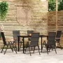 Juego de comedor para jardín 7 piezas negro von , Gartensets - Ref: Foro24-3099116, Preis: 506,81 €, Rabatt: %