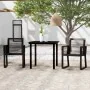 Juego de comedor para jardín 3 piezas negro de , Conjuntos de jardín - Ref: Foro24-3099149, Precio: 279,59 €, Descuento: %