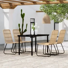 Juego de comedor para jardín 5 piezas color roble von , Gartensets - Ref: Foro24-3099163, Preis: 578,88 €, Rabatt: %