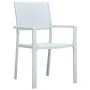 Juego de comedor de jardín de 5 piezas blanco de , Conjuntos de jardín - Ref: Foro24-3099259, Precio: 310,12 €, Descuento: %