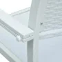 Juego de comedor de jardín de 5 piezas blanco de , Conjuntos de jardín - Ref: Foro24-3099259, Precio: 310,12 €, Descuento: %