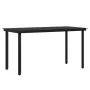Juego de comedor de jardín 7 piezas con cojines gris y negro by , Garden sets - Ref: Foro24-3099290, Price: 480,85 €, Discoun...
