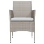 Juego de comedor de jardín 3 piezas con cojines beige y negro de , Conjuntos de jardín - Ref: Foro24-3099317, Precio: 253,83 ...