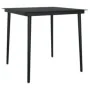 Juego de comedor para jardín 5 piezas con cojines gris y negro de , Conjuntos de jardín - Ref: Foro24-3099348, Precio: 372,56...