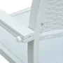 Juego de comedor de jardín de 5 piezas blanco de , Conjuntos de jardín - Ref: Foro24-3099271, Precio: 329,18 €, Descuento: %