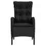 Juego de comedor de jardín 7 piezas con cojines negro de , Conjuntos de jardín - Ref: Foro24-3099369, Precio: 1,00 €, Descuen...